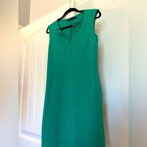 Green Cotton Casual Dress w/Pockets. NY&Co. Medium